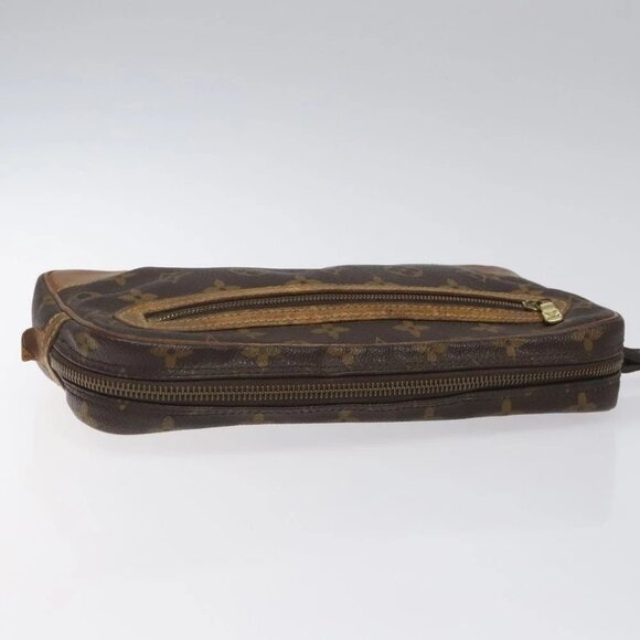 LOUIS VUITTON Monogram Marly Dragonne GM Clutch Bag - Picture 4 of 14